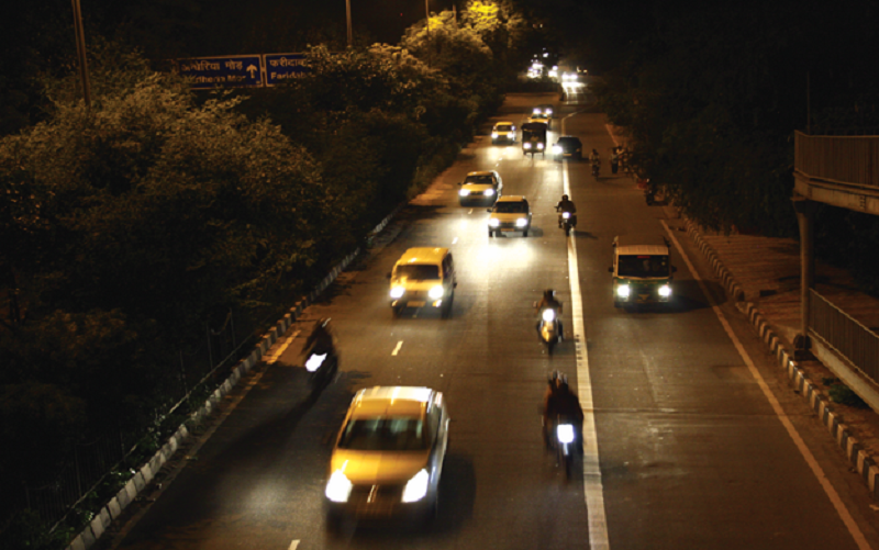 Driving at night