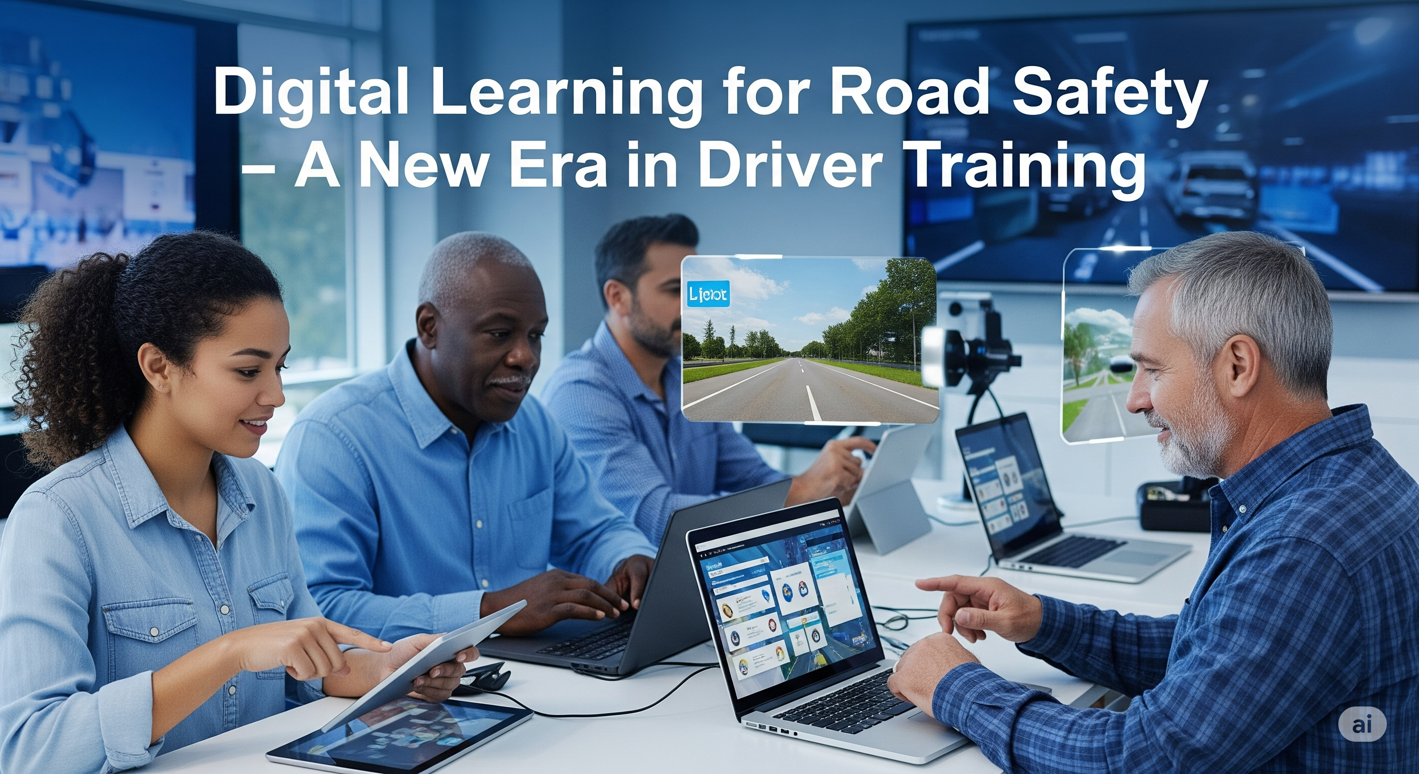 🚦 Digital Learning for Road Safety – A New Era in Driver Training