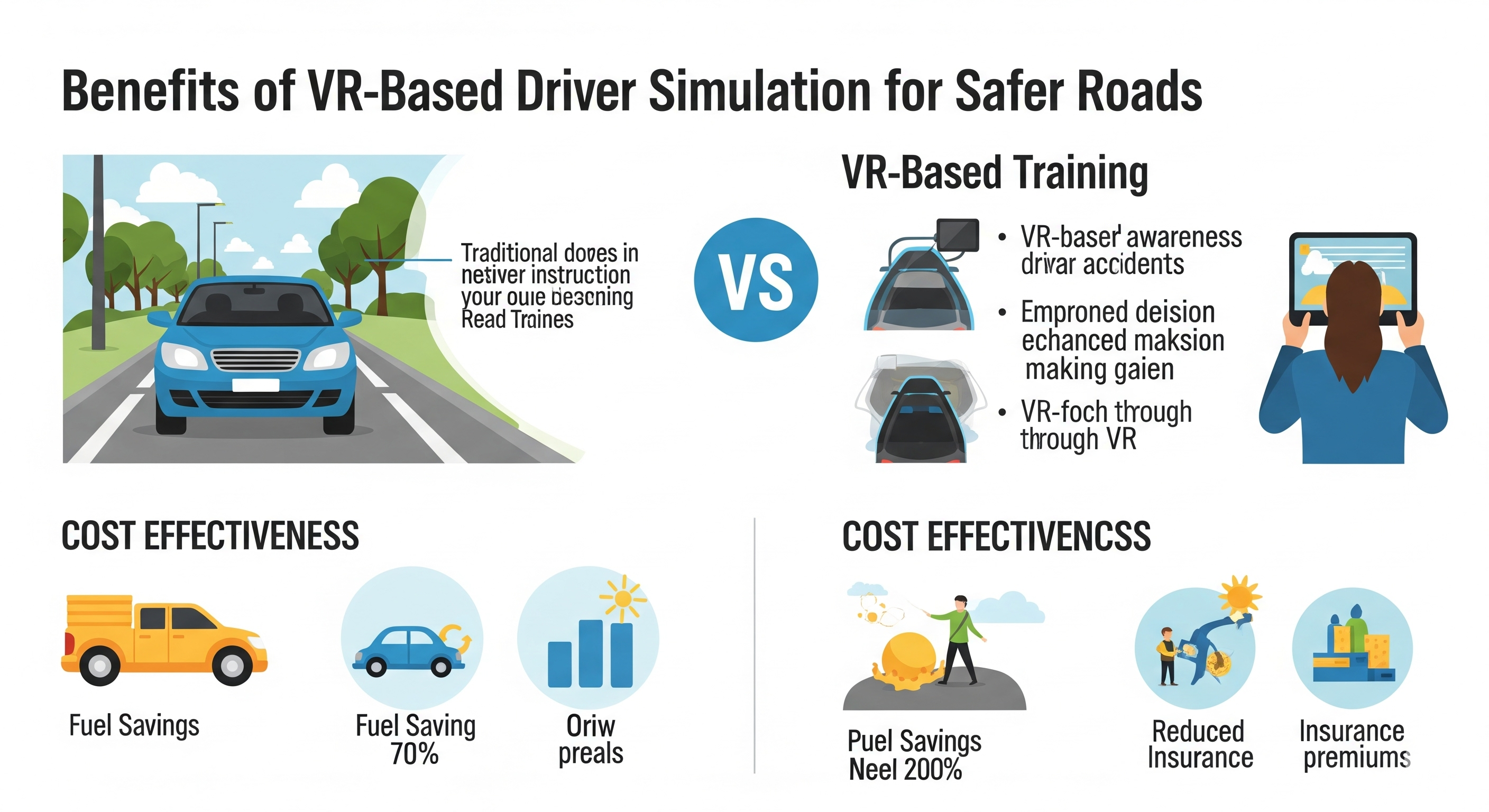 🕶️ Benefits of VR-Based Driver Simulation for Safer Roads