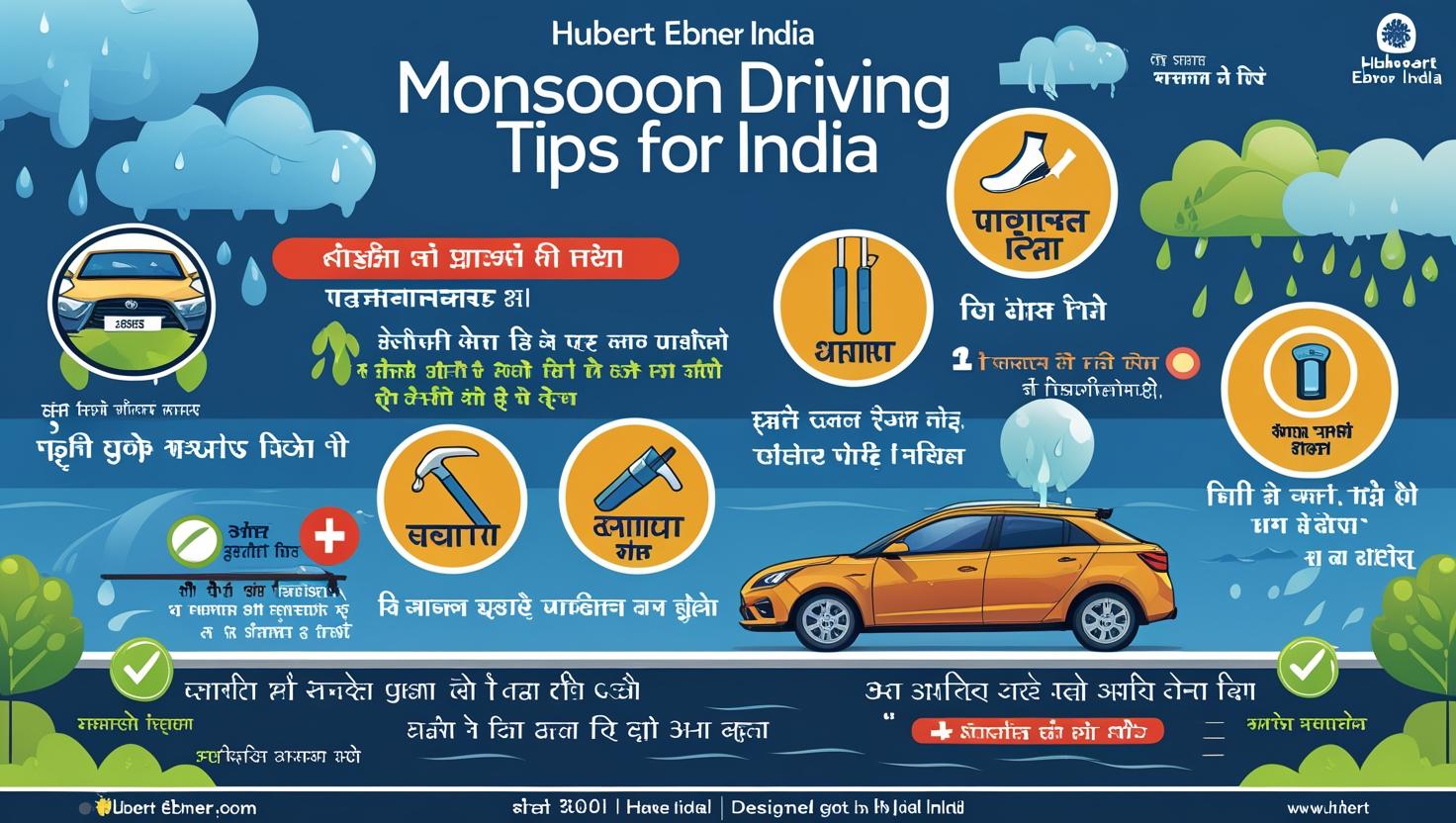 Monsoon Driving Tips for India