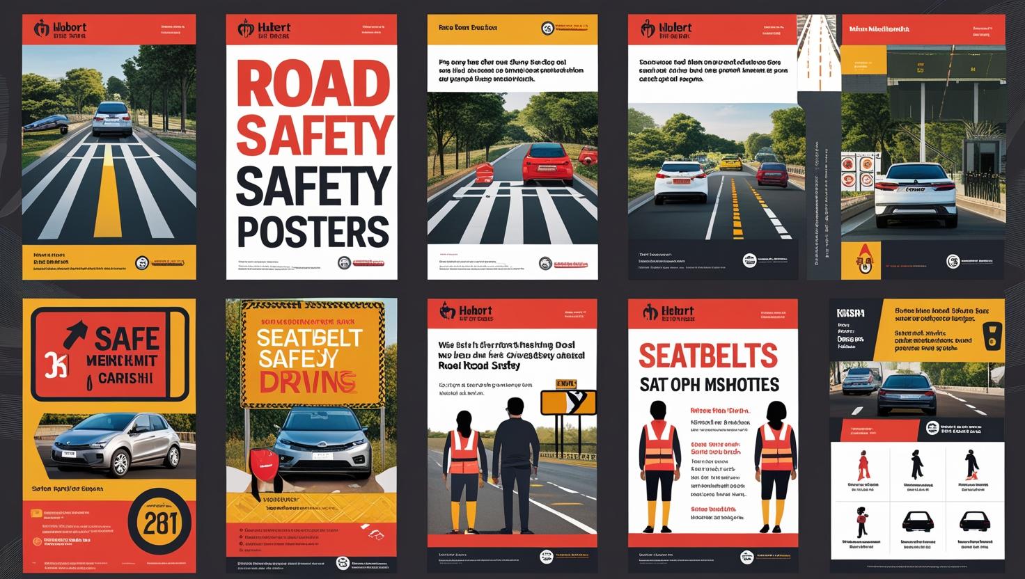 Road Safety Posters, Campaigns & Signage Ideas